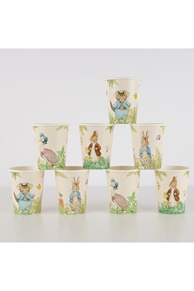 Meri Meri Peter Rabbit In The Garden Cups