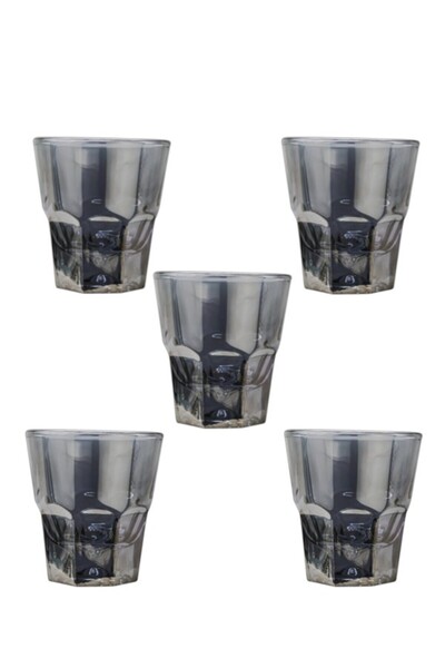 rank أكواب قهوة زجاجية، أكواب لاتيه، إسبريسو مسطح أبيض 120 مل