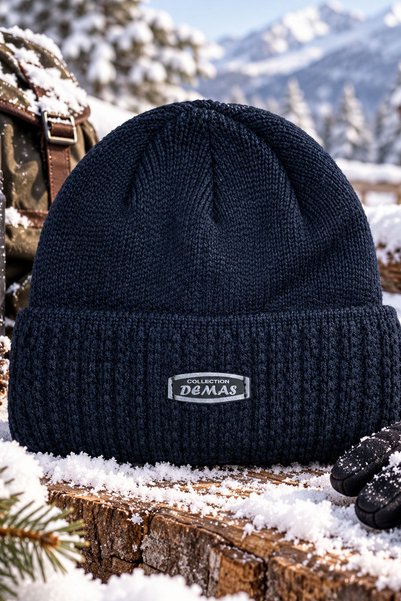 Ritagarcia Men's Siberian Beanie Double Layer Thick Winter Snow Beanie