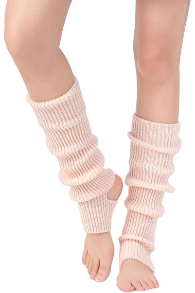 GENERAL Awocan Ballet Leg Warmers for Girls, Knitted Steigbgel Leg Warmers fo...