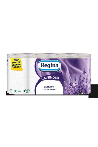Regina Hartie igienica Lavender 16 role 3 straturi