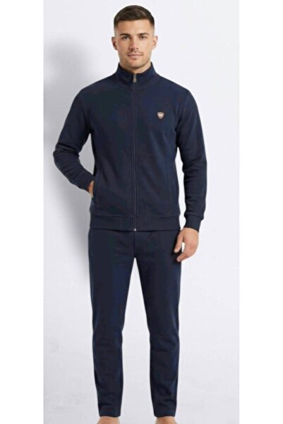 Erse 100% Cotton Thessaloniki Knitted Long Sleeve Coat Tracksuit-Pajama Set W...