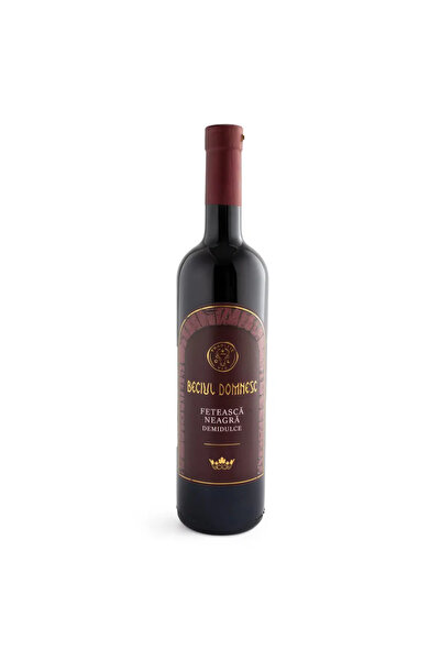 BECIUL DOM Vin rosu Beciul Domnesc Feteasca Neagra Demidulce 0.75L