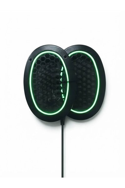 AEX OVAL YEŞİL LEDLİ HOPARLÖR KAPAĞI
