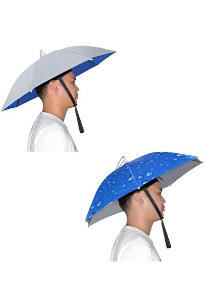 Newcollection73 NEW-Vi Umbrella Hat, 25 inch Hands Free Umbrella Cap for Adul...