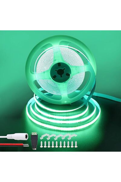 GENERAL شريط إضاءة LED COB بطول 16.4 قدم/5 متر (بدون مصدر طاقة)، أبيض دافئ 30...