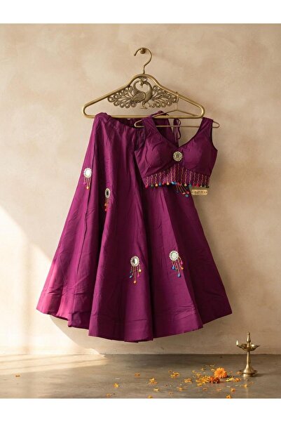 Mysha by arisha magenta chania choli