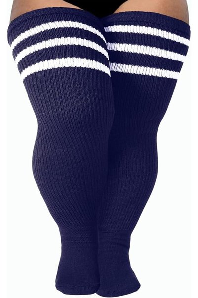 GENERAL LOUSGUTA Plus Size Thigh High Socks for Thick Thighs- Extra Long Wome...