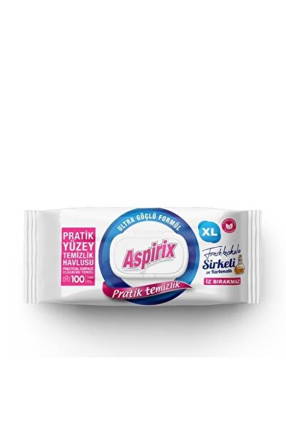 Aspirix Servetele umede multisuprafete cu sapun de Marseille cu bicarbondat s...