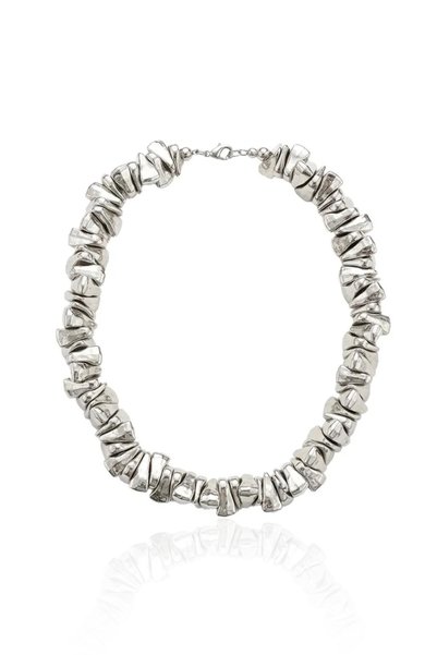 VENAATELİER Silver Büyük Boncuklu Kolye