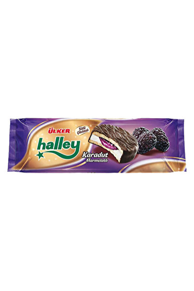 HALLEY biscuiti cu mure, 34g