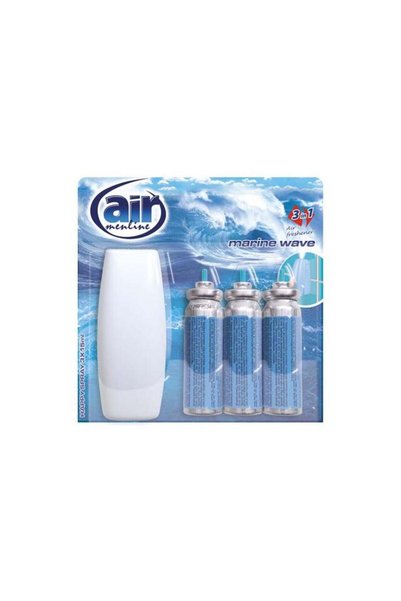 N-A Odorizant aparat si 3 rezerve Marine Air Menline, 3x15 ml