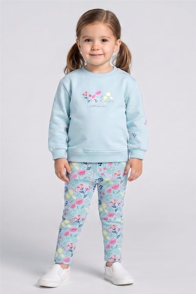 DMB BOYS & GIRLS Dmb Kz Baby Tights Set 6-36 Months Blue