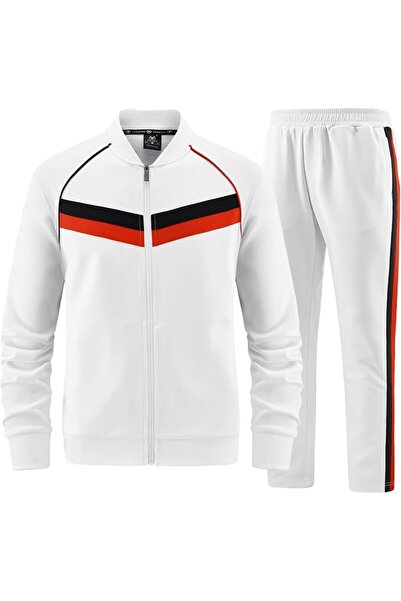 GENERAL W JIANWANG Men Mens Track Suits 2 Piece track suits for men set (pack...