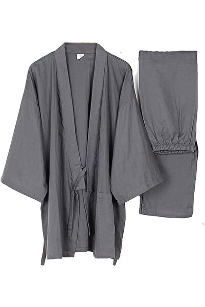 GENERAL Fancy Pumpkin Men's Kimono Dress