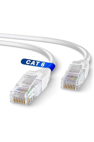 Generic كابل إيثرنت Cat 6 بطول 5 متر، كابل شبكة LAN عالي السرعة RJ45، سلك توص...