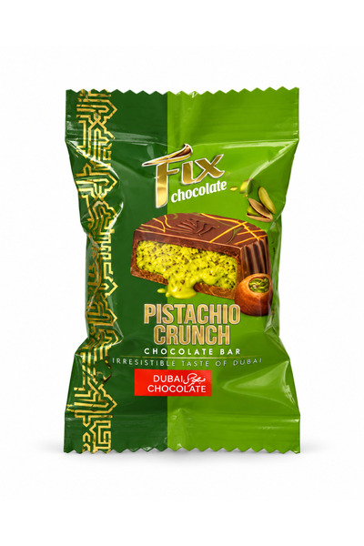 Coral FIX Pistachio Crunch Dubai Chocolate – Çıtır Antep Fıstığı Kremalı Dolg...