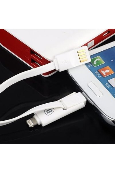 Baseus Dual-port Series Cable 2 IN 1 1METER