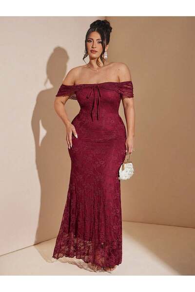 Sheya Rochie maxi, vișiniu