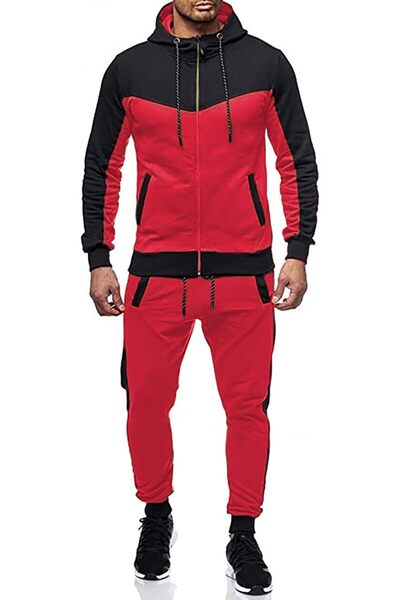 Marinex Marine Royal Track Suits for Men Set Full Zip Sweatsuit Outdoor Joggi...