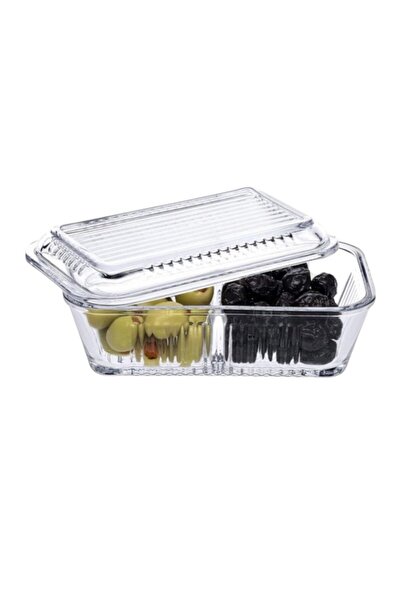 Paşabahçe Recipient Frigo pentru unt și miere, din sticlă, 480 ml, Pasabahce,...