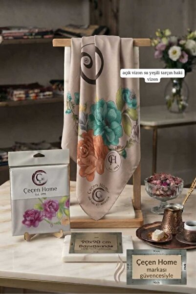 ÇEÇEN HOME قطعة واحدة 100% مستوردة من ورق الكتابة المعطر - 90x90