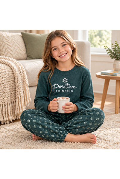 Tarık Uzun Kollu Termal Kız Çocuk Pijama