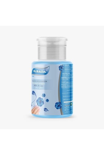Elsada Nail Polish Remover 200 ml pumpBlue