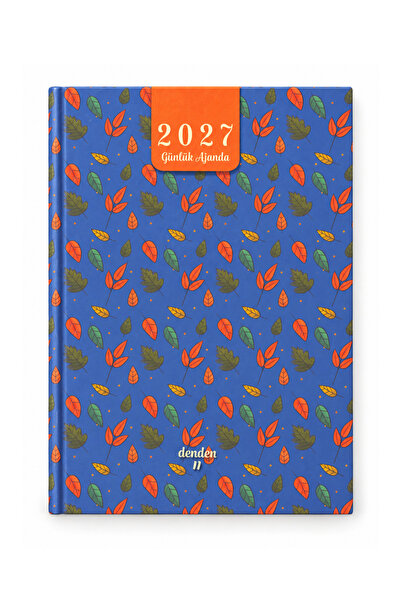 denden 2027 DNEVNIK LISTOVI PLAVI 17x24