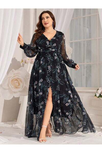 Sheya Rochie maxi, negru
