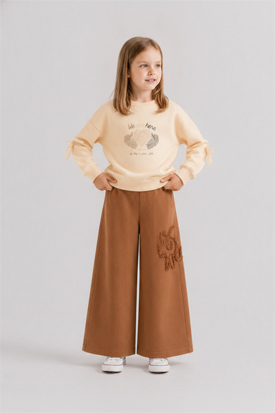 NK Girl's Truffle Pants 4-8 Years Brown