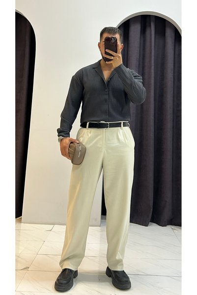MERVENS قميص قطني موسمي