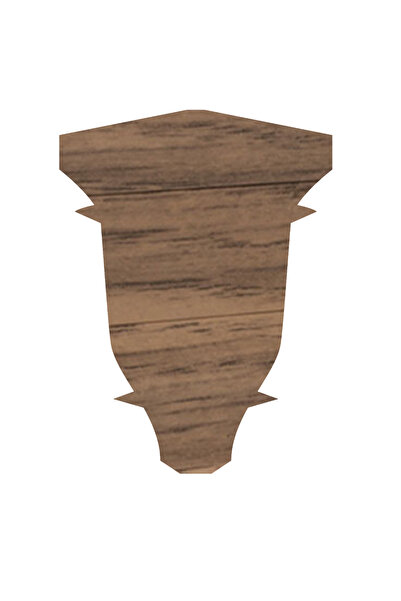 Korner LP52 Colțar de plintă interioară, Stejar rustic