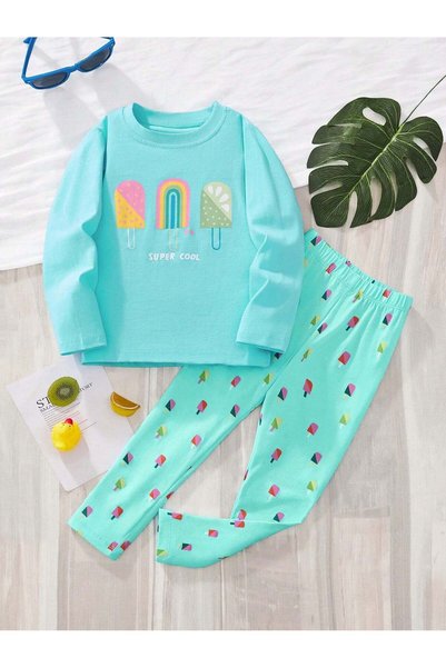 Sheya Compleu pijamale, mix culori