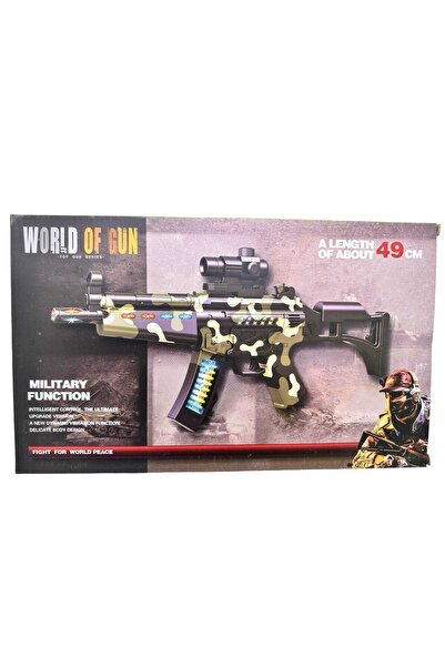 JPT 49 cm Pușcă de jucărie camuflaj cu lumini și sunete