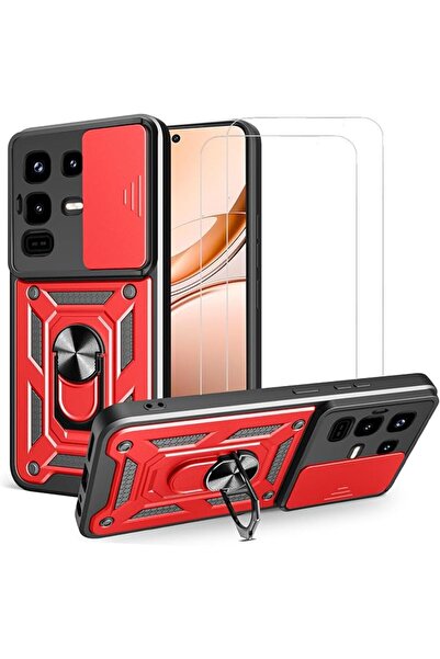 GENERAL غطاء حماية لهاتف إنفينكس نوت 50 برو بلس 5G مع غطاء منزلق للكاميرا وحا...