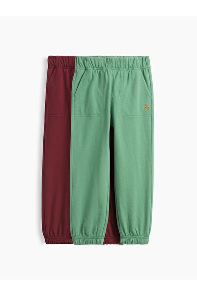 GAP Erkek Bebek Açık Yeşil Mix & Match Pull-On Jogger Eşofman Altı (2’li)