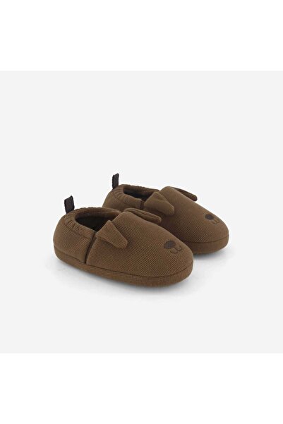 KIABI Waffle Knit Slippers Brown
