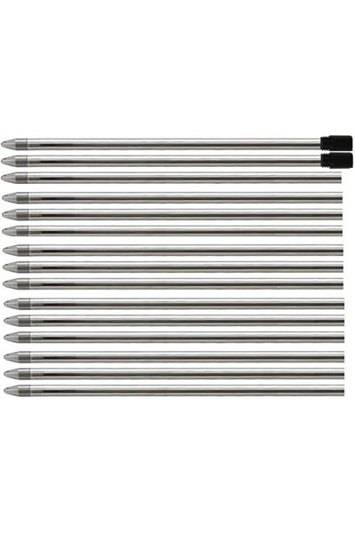Pen Savings 15 عبوة حبر أقلام حبر جاف صغيرة D1 متوافقة مع أقلام سواروفسكي كري...