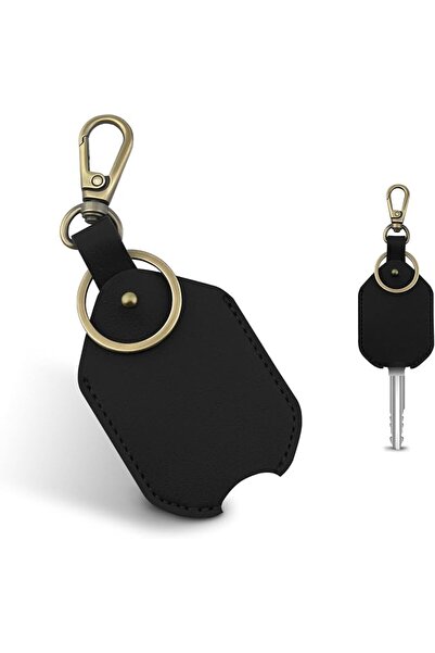 GENERAL Keychain Car Key Holder Replacement Leather Ring PU Ring Sleeve, Keyc...