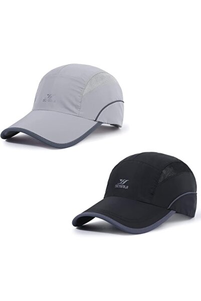 GENERAL Running Hat Mesh Sports Cap Lightweight Quick Drying Runner Cap for M...