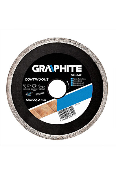 graphite Disc diamantat continiuu debitare ceramica 125mm/22,2mm 57H642