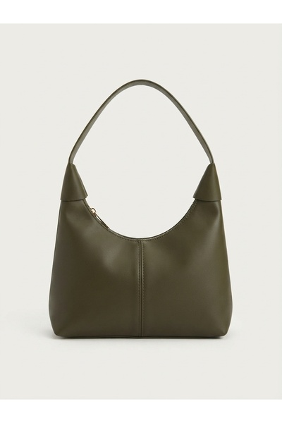 Satuna Lined Soft Leather Women's Shoulder Bag |   Daily Women's Bag 20X30