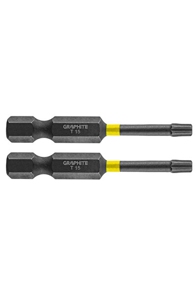 graphite Bit de impact TX15X50mm 1/4 " 2 buc. 56H524