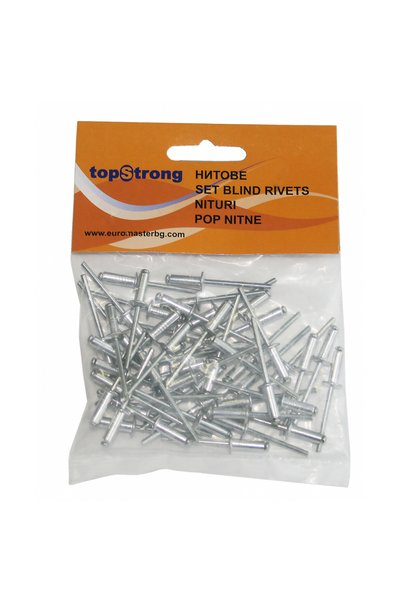 TopStrong Set 50 buc pop-nituri 3x10mm TS