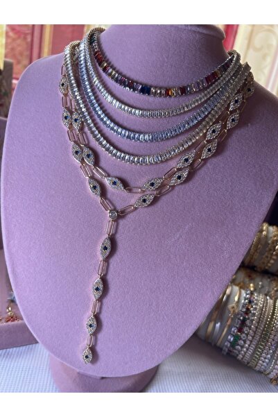 Haziran Accessory Eye Y Necklace