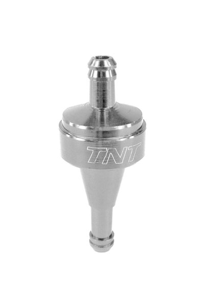 TNT Tuning Filtru Benzina Argintiu - Aluminiu Curatabil