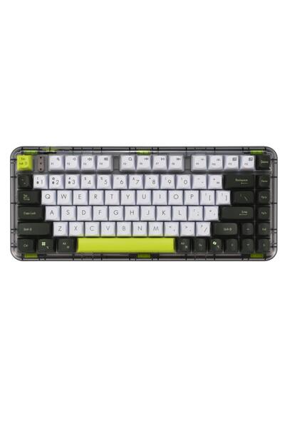 ASUS KD201 Jelly75 Kablosuz Bluetooth Yeşil Klavye 90XB0A10-BKB0Q0