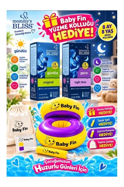 Mommy's Bliss Mommys Bliss Gripe Water Original + Gripe Night Time Takviye Ed...