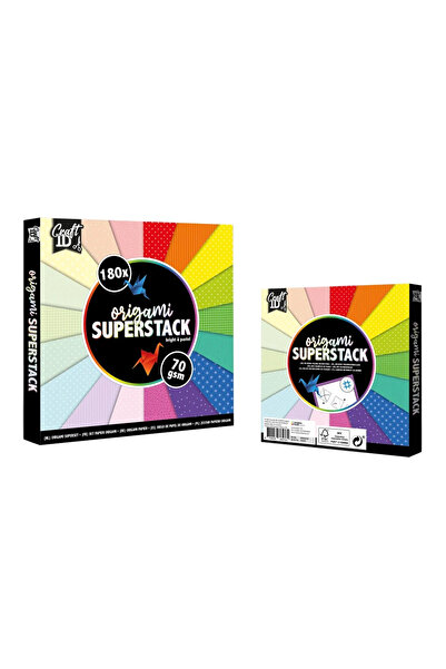 CraftID Superstack square origami paper CR0045/GE